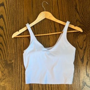 Pastel blue Align Tank